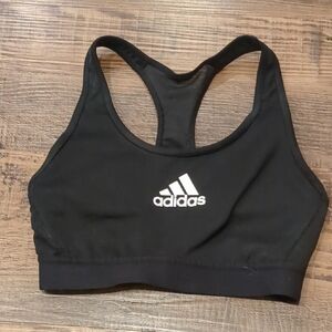 Adidas Black Swim Top Racerback Design